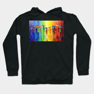 If it rains , then a bright Hoodie